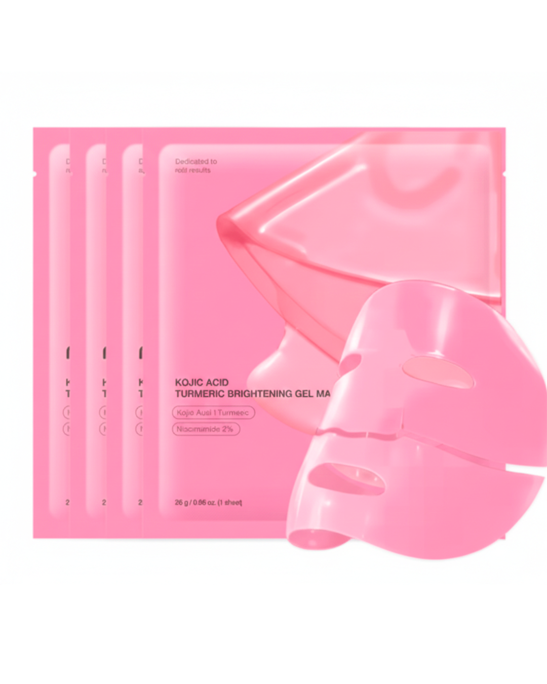 Mascarilla Hidratante Rosa Glow